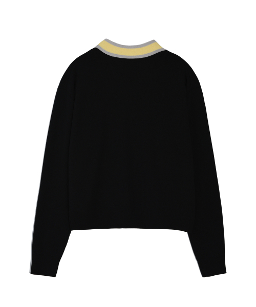 YALE（イェール）の「カレッジシンボルワッペンカーディガン_ブラック（カーディガン/ボレロ・レディース・その他・SMALL/MEDIUM）」の3枚目の写真