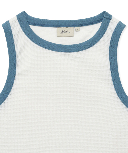 YALE(イェール)の「ウィメンズリングスリーブレス_ホワイト(Tシャツ/カットソー・レディース・その他・SMALL/MEDIUM)」の4枚目の写真