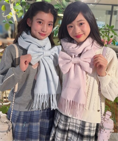 セール】リボンシュシュつきマフラー（マフラー）｜mezzo piano Junior