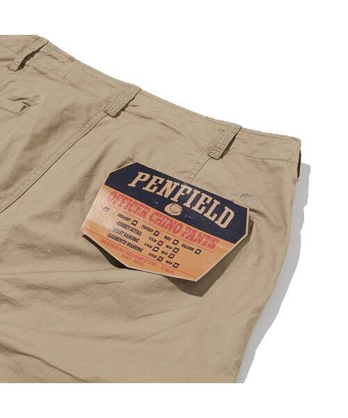 PENFIELD(ペンフィールド)の「OFFICER CHINO PANTS BEIGE_FQ2WP10U(スウェットパンツ・メンズ・ベージュ・LARGE/X-LARGE/MEDIUM)」の4枚目の写真