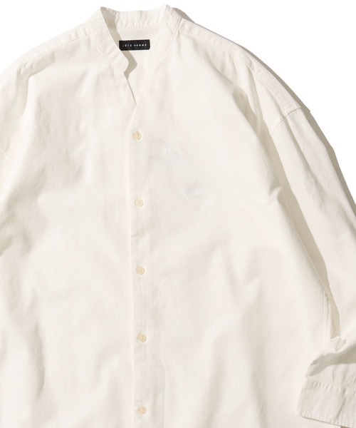 TETE HOMME(テットオム)の「【WEB限定】パナマ織りスキッパーシャツ(シャツ/ブラウス・メンズ・ピンク/ネイビー系1/ブルー/ベージュ/ブラック/ホワイト系1/ホワイト/ネイビー/ミント・LARGE/MEDIUM/X-LARGE)」の1枚目の写真