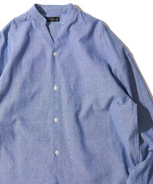 TETE HOMME（テットオム）の「【WEB限定】パナマ織りスキッパーシャツ（シャツ/ブラウス）」