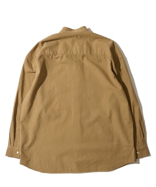 TETE HOMME(テットオム)の「【WEB限定】パナマ織りスキッパーシャツ(シャツ/ブラウス・メンズ・ピンク/ネイビー系1/ブルー/ベージュ/ブラック/ホワイト系1/ホワイト/ネイビー/ミント・LARGE/MEDIUM/X-LARGE)」の17枚目の写真