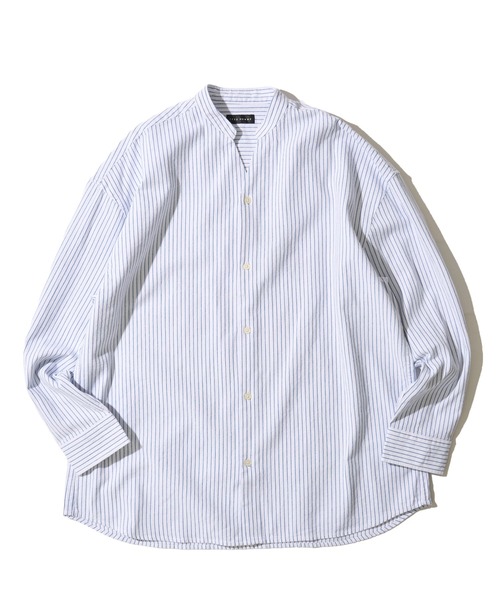 TETE HOMME(テットオム)の「【WEB限定】パナマ織りスキッパーシャツ(シャツ/ブラウス・メンズ・ピンク/ネイビー系1/ブルー/ベージュ/ブラック/ホワイト系1/ホワイト/ネイビー/ミント・LARGE/MEDIUM/X-LARGE)」の12枚目の写真