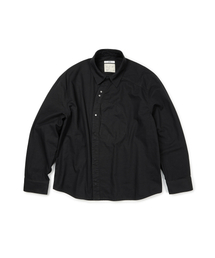 ETCE（イーティーシーイー）の「CURVED COTTON SHIRTS (BLACK)（シャツ/ブラウス）」