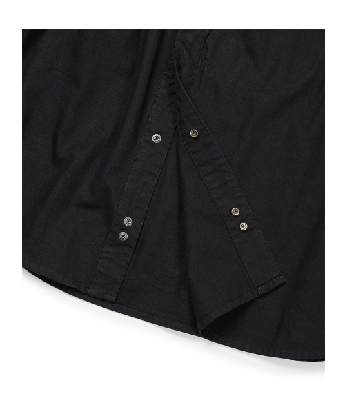 ETCE（イーティーシーイー）の「CURVED COTTON SHIRTS (BLACK)（シャツ/ブラウス・メンズ・その他・MEDIUM/LARGE/X-LARGE）」の6枚目の写真