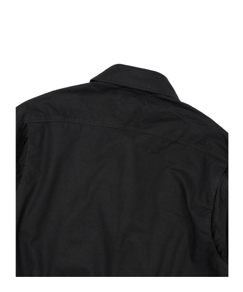 ETCE（イーティーシーイー）の「CURVED COTTON SHIRTS (BLACK)（シャツ/ブラウス・メンズ・その他・MEDIUM/LARGE/X-LARGE）」の7枚目の写真