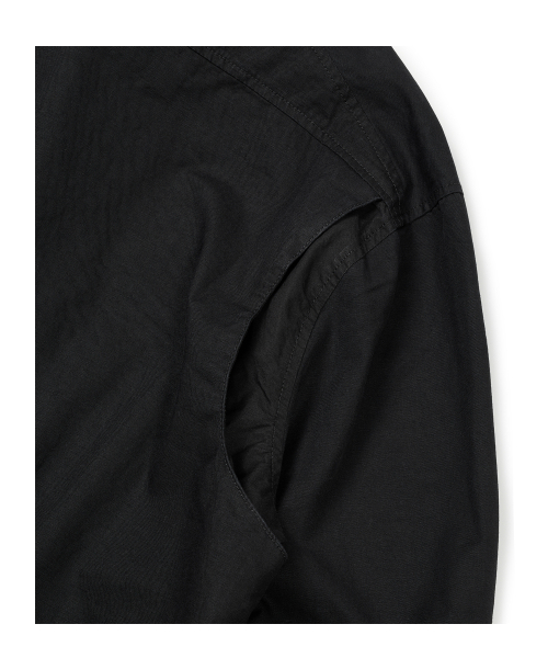 ETCE（イーティーシーイー）の「CURVED COTTON SHIRTS (BLACK)（シャツ/ブラウス・メンズ・その他・MEDIUM/LARGE/X-LARGE）」の8枚目の写真