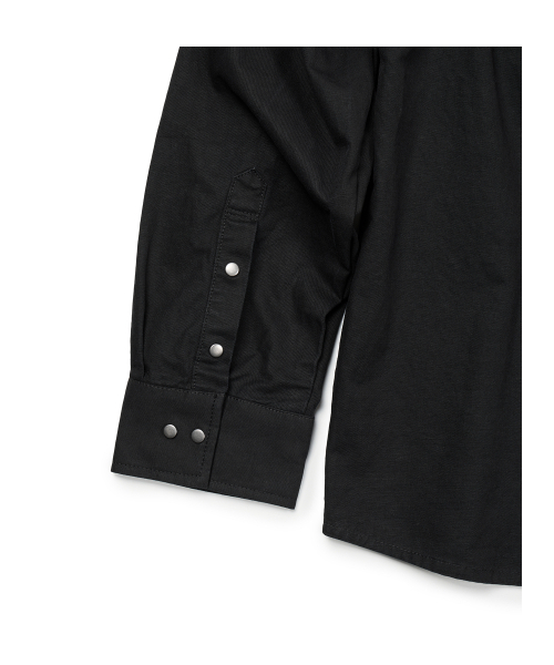 ETCE（イーティーシーイー）の「CURVED COTTON SHIRTS (BLACK)（シャツ/ブラウス・メンズ・その他・MEDIUM/LARGE/X-LARGE）」の9枚目の写真