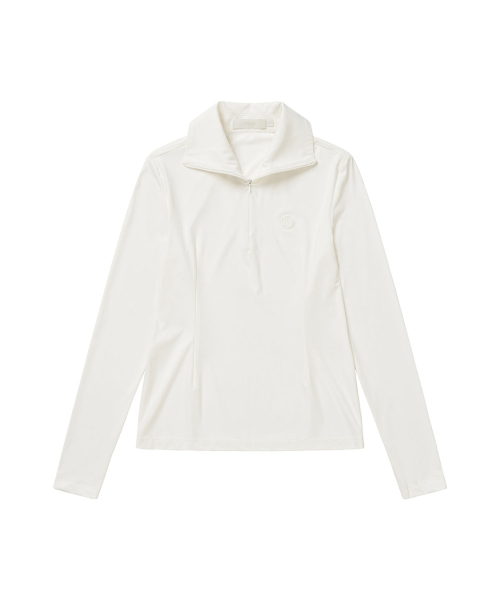 LORDLOAR(ロードロアル)の「クールスリムジッパーカラーネックTシャツWHITE(ポロシャツ・レディース・その他・MEDIUM/LARGE/SMALL)」の5枚目の写真