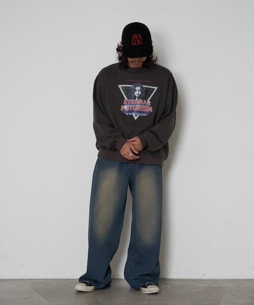 CIAOPANIC(チャオパニック)の「ガールプリントスウェット(Tシャツ/カットソー・レディース・ブラック/グレー/パープル・MEDIUM/LARGE)」の21枚目の写真