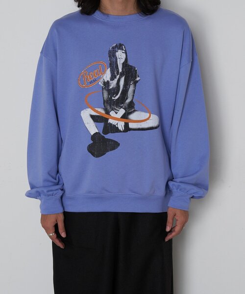 CIAOPANIC(チャオパニック)の「ガールプリントスウェット(Tシャツ/カットソー・レディース・ブラック/グレー/パープル・MEDIUM/LARGE)」の12枚目の写真