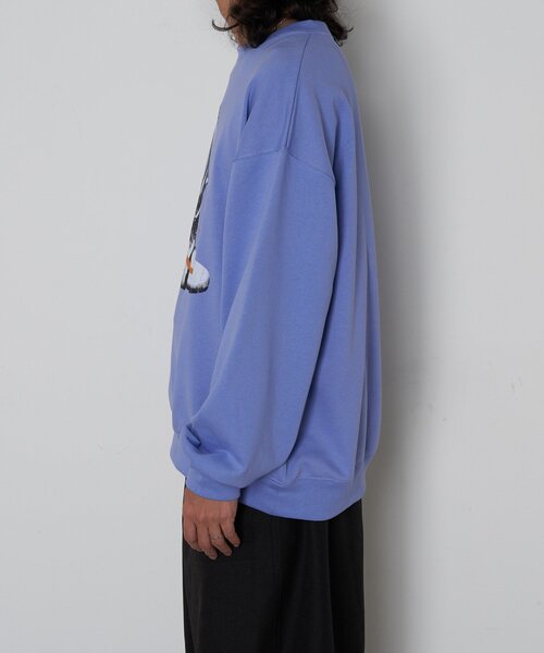 CIAOPANIC(チャオパニック)の「ガールプリントスウェット(Tシャツ/カットソー・レディース・ブラック/グレー/パープル・MEDIUM/LARGE)」の13枚目の写真