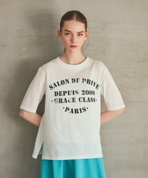 GRACE CLASS（グレースクラス）の「ステンシルレタードT（Tシャツ/カットソー）」