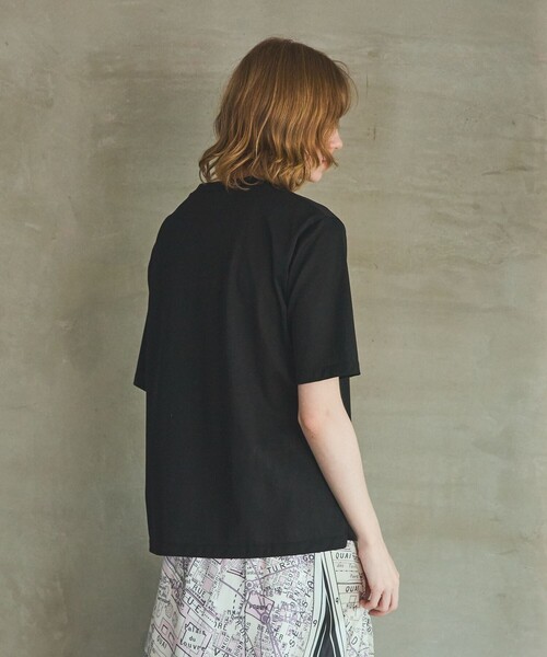 GRACE CLASS（グレースクラス）の「ステンシルレタードT（Tシャツ/カットソー・レディース・ブラック・36）」の11枚目の写真