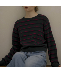 Wool blend stripe knit [KNFW05SW02]_[2color]