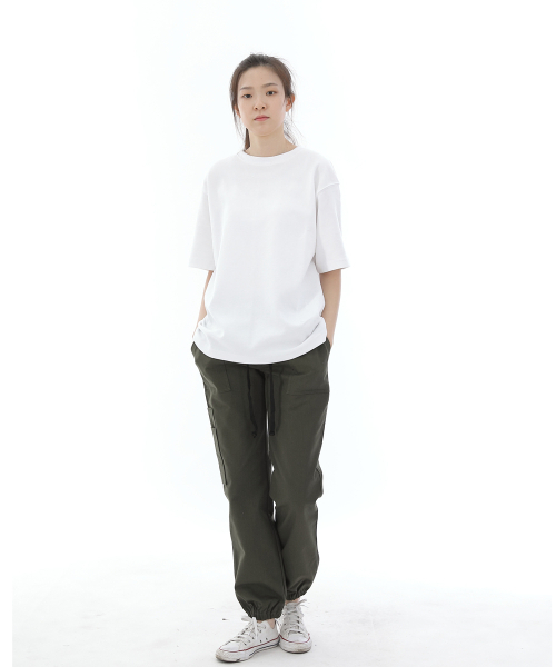 SAINTCREW（セントクルー）の「ストレートツーレイヤーカーゴジョガーパンツ ST2-309CJ カーキ（スウェットパンツ・メンズ・その他・SMALL/MEDIUM/LARGE/X-LARGE）」の6枚目の写真