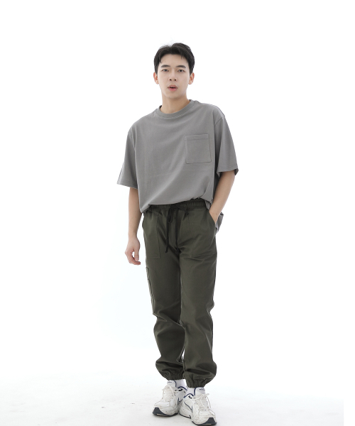 SAINTCREW（セントクルー）の「ストレートツーレイヤーカーゴジョガーパンツ ST2-309CJ カーキ（スウェットパンツ・メンズ・その他・SMALL/MEDIUM/LARGE/X-LARGE）」の7枚目の写真