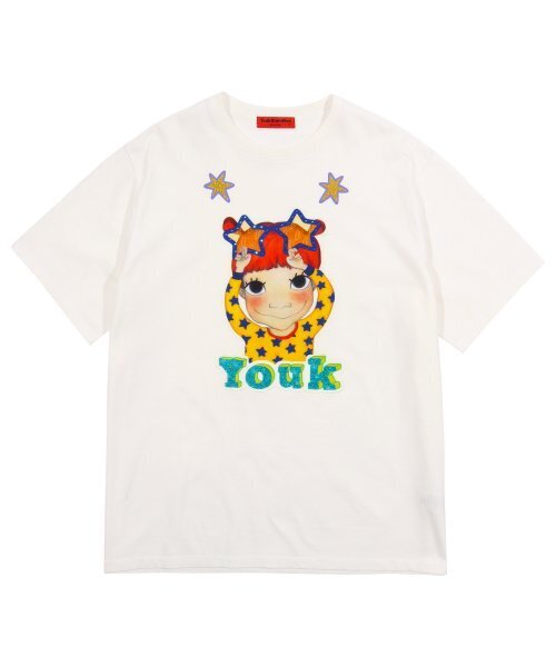 YOUK SHIM WON(ユクシムウォン)の「カラフルTシャツ F ホワイトケドンイ(Tシャツ/カットソー・レディース・その他・FREE)」の2枚目の写真