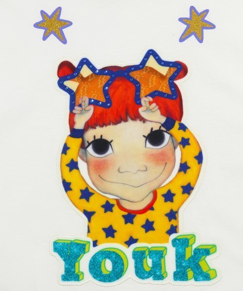 YOUK SHIM WON(ユクシムウォン)の「カラフルTシャツ F ホワイトケドンイ(Tシャツ/カットソー・レディース・その他・FREE)」の4枚目の写真