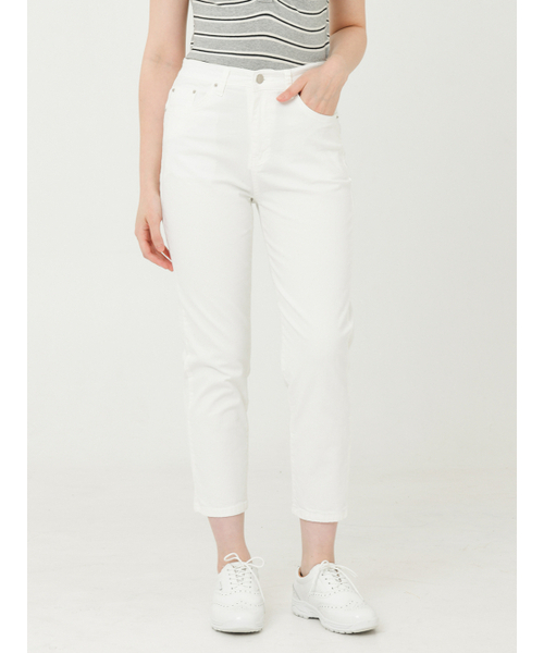 DOYOUKNOWMC（ドゥーユーノーエムシー）の「24SS golf cotton spandex slim baggy fit white pants（その他パンツ・レディース・ホワイト・SMALL/MEDIUM）」の2枚目の写真