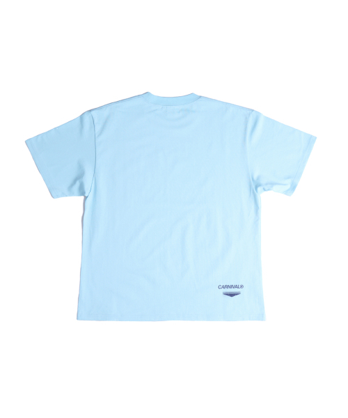 ALL EYES DOWN(オール アイズ ダウン)の「AED x CARNIVAL T-SHIRT (SKY BLUE)(Tシャツ/カットソー・メンズ・その他・MEDIUM/LARGE/X-LARGE/XX-LARGE)」の2枚目の写真