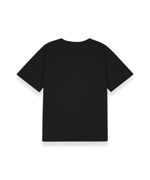R-4(アールフォー)の「R-0027 / TWEED SHORT TSHIRTS(BLACK)(Tシャツ/カットソー・メンズ・ブラック・SMALL/MEDIUM/LARGE)」の2枚目の写真