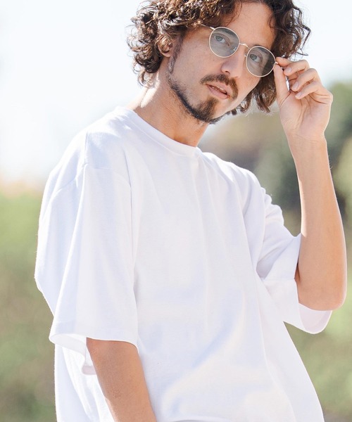 CAMBIO(カンビオ)の「mt10145- Span Fraise Drawstring Hem Tee オーバーサイズTシャツ(S60526cmb)(Tシャツ/カットソー・メンズ・ブラック/ホワイト/チャコール・S/M/L)」の5枚目の写真