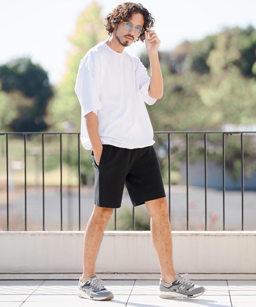 CAMBIO(カンビオ)の「mt10145- Span Fraise Drawstring Hem Tee オーバーサイズTシャツ(S60526cmb)(Tシャツ/カットソー・メンズ・ブラック/ホワイト/チャコール・S/M/L)」の8枚目の写真