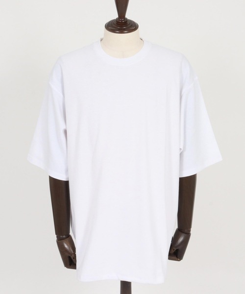 CAMBIO(カンビオ)の「mt10145- Span Fraise Drawstring Hem Tee オーバーサイズTシャツ(S60526cmb)(Tシャツ/カットソー・メンズ・ブラック/ホワイト/チャコール・S/M/L)」の17枚目の写真