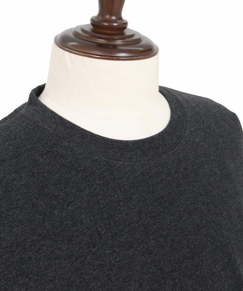 CAMBIO(カンビオ)の「mt10145- Span Fraise Drawstring Hem Tee オーバーサイズTシャツ(S60526cmb)(Tシャツ/カットソー・メンズ・ブラック/ホワイト/チャコール・S/M/L)」の21枚目の写真