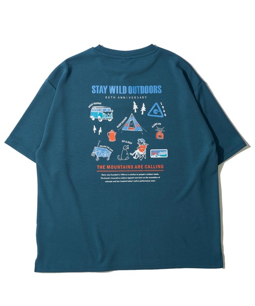GERRY(ジェリー)の「【GERRY/ジェリー】冷感ポンチバックプリントクルーネックTシャツ / グラフィックプリントクルーネックTシャツ(Tシャツ/カットソー・メンズ・ブルーグレー/ブラック/グリーン/ライトグレー/ホワイト・X-LARGE/LARGE/MEDIUM)」の15枚目の写真