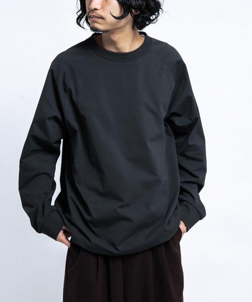 EKAL（エカル）の「DRY OUT BALOON FIT LONG-SLEEVE T-shirts（Tシャツ/カットソー・メンズ・ホワイト/ネイビー/チャコールグレー・LARGE/MEDIUM）」の5枚目の写真
