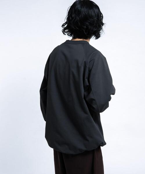 EKAL（エカル）の「DRY OUT BALOON FIT LONG-SLEEVE T-shirts（Tシャツ/カットソー・メンズ・ホワイト/ネイビー/チャコールグレー・LARGE/MEDIUM）」の8枚目の写真