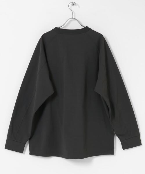 EKAL（エカル）の「DRY OUT BALOON FIT LONG-SLEEVE T-shirts（Tシャツ/カットソー・メンズ・ホワイト/ネイビー/チャコールグレー・LARGE/MEDIUM）」の14枚目の写真