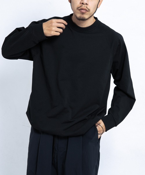 EKAL（エカル）の「DRY OUT BALOON FIT LONG-SLEEVE T-shirts（Tシャツ/カットソー・メンズ・ホワイト/ネイビー/チャコールグレー・LARGE/MEDIUM）」の19枚目の写真