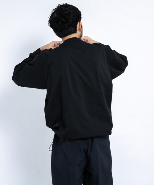 EKAL（エカル）の「DRY OUT BALOON FIT LONG-SLEEVE T-shirts（Tシャツ/カットソー・メンズ・ホワイト/ネイビー/チャコールグレー・LARGE/MEDIUM）」の21枚目の写真
