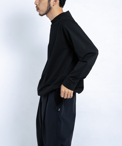 EKAL（エカル）の「DRY OUT BALOON FIT LONG-SLEEVE T-shirts（Tシャツ/カットソー・メンズ・ホワイト/ネイビー/チャコールグレー・LARGE/MEDIUM）」の22枚目の写真