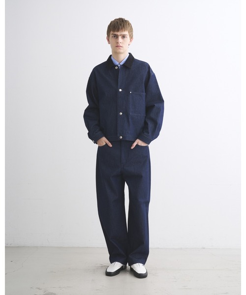 Traditional Weatherwear(トラディショナルウェザーウェア)の「UNIONSLACKS 112D(デニムパンツ・メンズ・ワンウォッシュ・S/XS)」の2枚目の写真