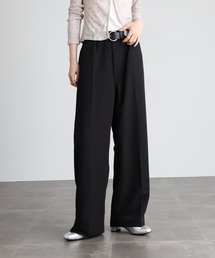 SUGGESTION（サジェッション）の「SUGGESTION ワンタックワイドパンツ（その他パンツ）」