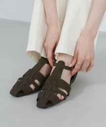 select MOCA（セレクトモカ）の「スクエアトゥグルカサンダル（サンダル）」