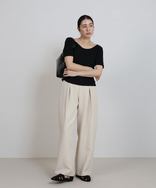 select MOCA(セレクトモカ)の「スクエアトゥグルカサンダル(サンダル・レディース・ブラック/カーキブラウン・LARGE/MEDIUM/SMALL)」の4枚目の写真
