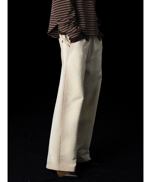 ELCHELE(エルチェレ)の「BLEACH DYE SWEAT PANTS(スウェットパンツ・レディース・グレー/ブラック/ベージュ・36/38)」の9枚目の写真