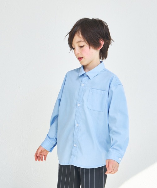 pairmanon（ペアマノン）の「【オケージョン対応】ユニセックス アソート フォーマルシャツ（シャツ/ブラウス・キッズ・ブルー/ホワイト/ホワイト系その他・100/110/120/130/140/150）」の5枚目の写真