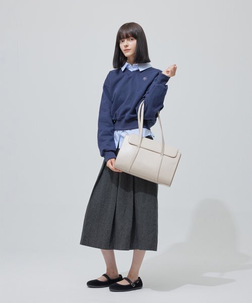 SONORIAL(ソノリアル)の「Manar bag - マナバッグバニラ(ショルダーバッグ・レディース・クリーム・FREE)」の8枚目の写真