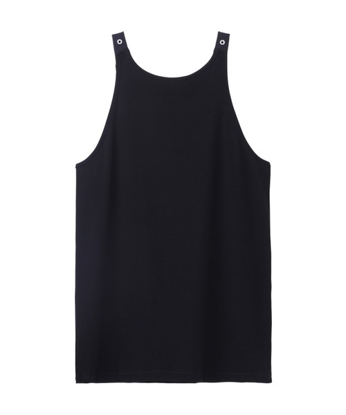 JOHN LAWRENCE SULLIVAN（ジョンローレンスサリバン）の「COTTON RIB STRAP TANK-TOP（Tシャツ/カットソー・メンズ・ブラック・SMALL/MEDIUM）」の4枚目の写真