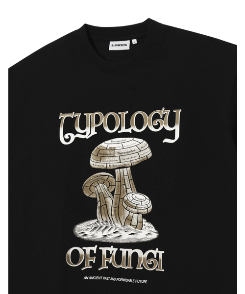 LORES(ロアス)の「Fungi S/S Tee - Black(Tシャツ/カットソー・レディース・その他・S/M/L/XL)」の2枚目の写真