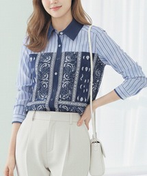 バンダナ」に該当するレディースのシャツ/ブラウスファッション通販