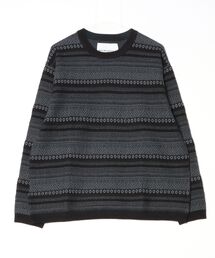 styles | WHITE MOUNTAINEERING STRIPE JACQUARD PULLOVER WM2473603(ニット/セーター)