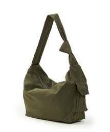 PAPERBOY（ペーパーボーイ）の「ミニマルポケットショルダーバッグ-カーキブラウン（ショルダーバッグ）」